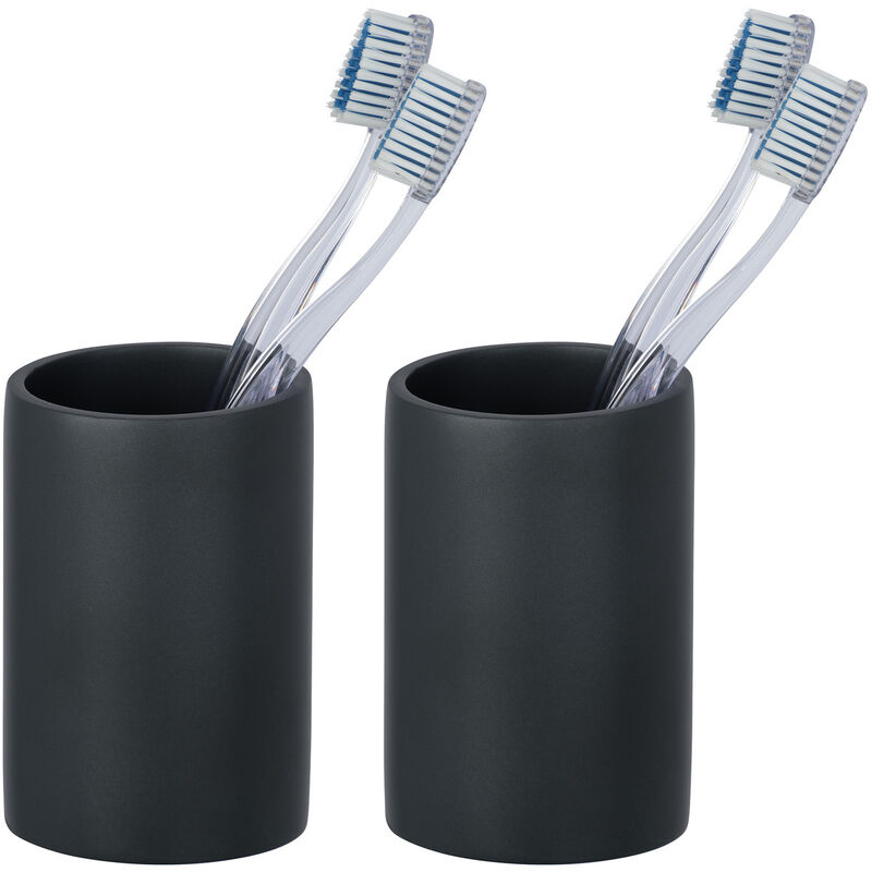 

Vaso cepillos de dientes portacepillo higiene pasta dental baño Ida - Wenko