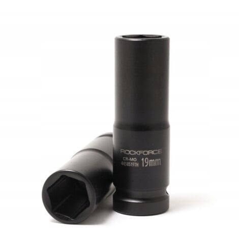 VASO DE IMPACTO 1/2" 19 mm de profundidad hexagonal