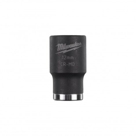 VASO DE IMPACTO 1/2" CORTO 12MM-MILWAUKEE-4058546339708