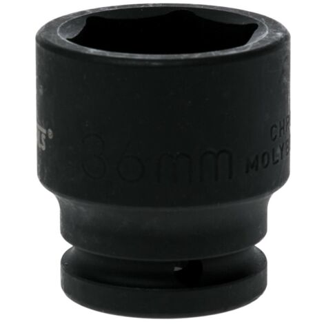 Vaso de impacto con mango de 3/4", 36 mm