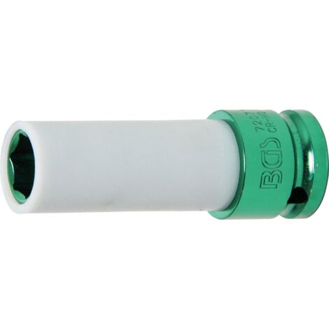 Vaso de impacto con protector de plástico  entrada 12,5 mm (1/2")  15 mm