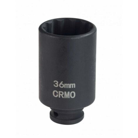 Vaso de impacto de 12 puntas de 36 mm – 1/2 cuadrado