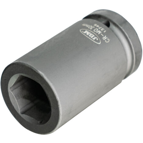 Vaso de impacto largo hexagonal de 1" 30mm. JBM13746