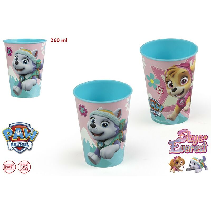 

Vaso de plástico Patrulla Canina