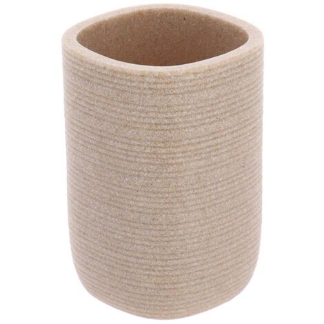 Vaso de poliresina - beige - Tendance