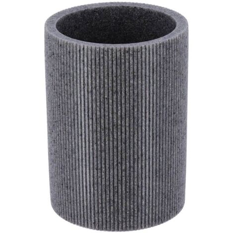Vaso de poliresina - gris - Tendance