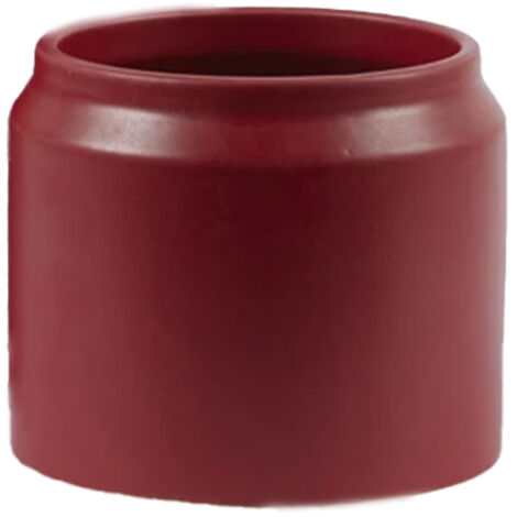 VASO DECORATIVO IN CERAMICA Ø21,5XH17,5 ROSSO