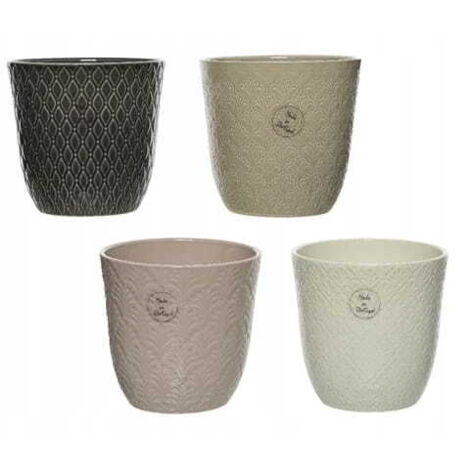 Vaso decorativo in gres 13x13,5 cm