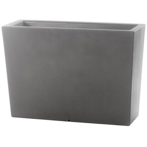 Vaso di design "Cassa Schio Alto" Essential da giardino e balcone per fiori e piante -100 cm / Bronzo
