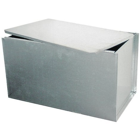 Vaso di espansione in acciaio inox da 40lt con coperchio