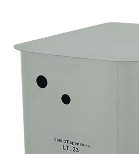 Vaso Di Espansione Aperto.Vaso Di Espansione Inox 8 Decimi Aisi 304 Aperto Per Termocamini E Caldaie Da 33lt 543308