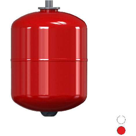 VASO DI ESPANSIONE PER IMPIANTI SOLARI CE SOLARVAREM- lt 12 - rosso- VAREM- pezzi 1