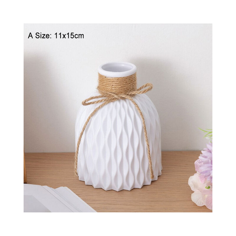 Vaso di plastica moderno decorazioni per la casa