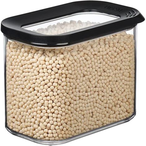 Vaso di stoccaggio Mepal modula 1000 ml - nero