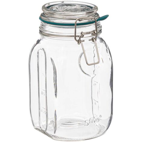 Vaso di vetro jarro da 1 litro - 5five