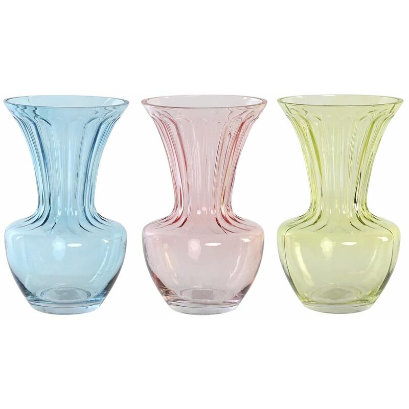 Vaso Dkd Home Decor Cristallo Città (15 x 15 x 25