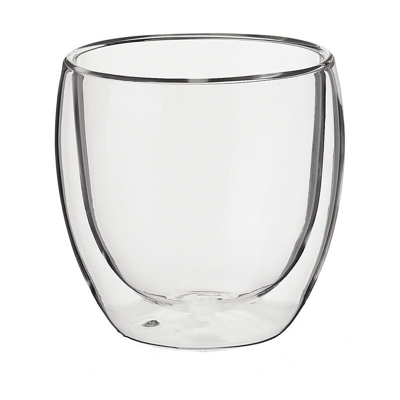 

Vaso doble infusiones de vidrio pyrex transparente de 250 ml
