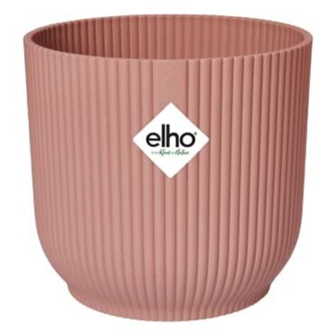 Vaso Elgato Marrone Ø 34 cm Plastica Rotondo Moderno