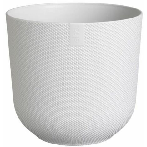 Vaso Elho Jazz Round 35 – Design Moderno per il Tuo Spazio - Colore: Bianco