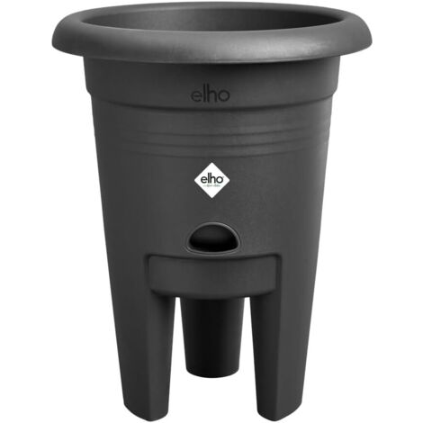 Vaso Elho Nero Ø 33 cm Plastica Rotondo