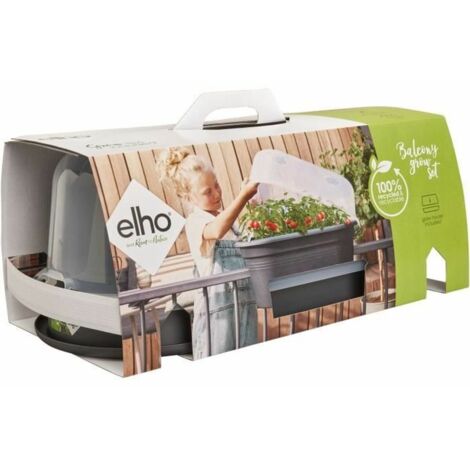 Vaso Elho Nero 55 x 28,5 x 25 cm