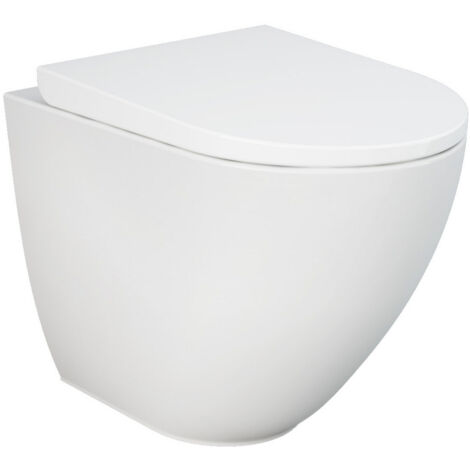 Vaso filo muro des rimless cm 52 fissaggi nascosti
