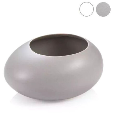 Vaso Fiori Stones Bianco 15X19 H 9,5 Fancy Tescoma