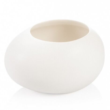 Vaso Fiori Stones Bianco 9X11 H 6,5 Fancy Tescoma