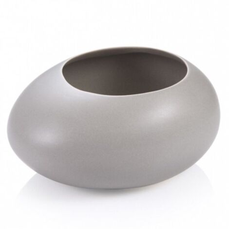 Vaso Fiori Stones Grigio 15X19 H 9,5 Fancy Tescoma