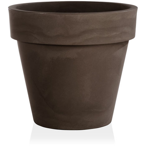 Vaso fioriera in resina STANDARD ONE Ø100 H90 - TERAPLAST