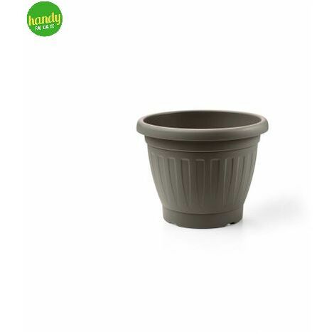 Vaso firenze Veca Ø26 avana plastica