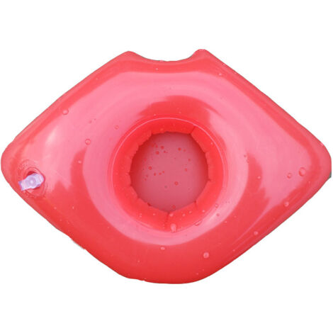 Vaso flotante para excursiones en la playa, vaso inflable para bebidas, portavasos para fiestas en la piscina junto al mar, 22 x 8 cm