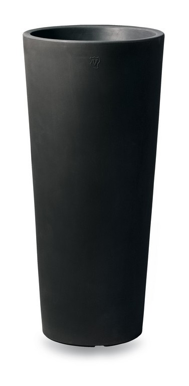 Vaso Genesis Tondo Alto Antracite - 100 cm