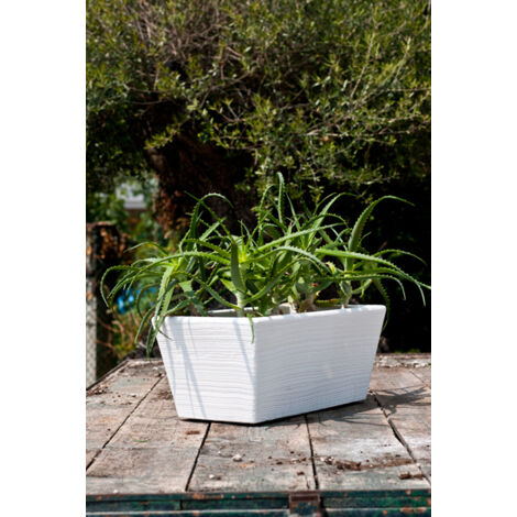 Vaso girasole bianco  80 Elbi