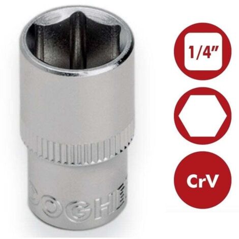Vaso hexagonal 1/4 CrV 9/16 DOGHER 500-9/16