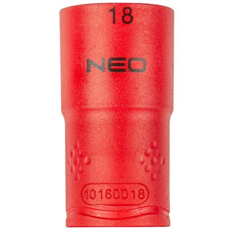 Vaso hexagonal de 1/2" (18 mm) y 1000 V