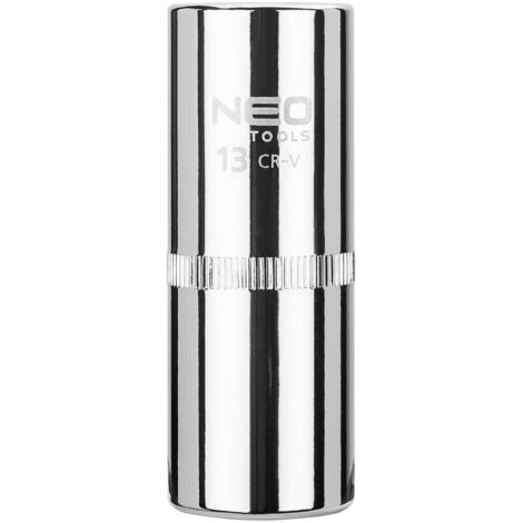 Vaso hexagonal NEO de 1/4", 13 mm - Superlock, largo