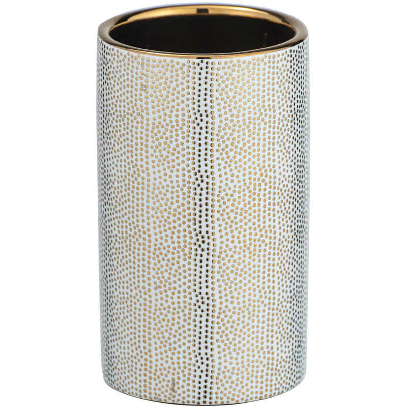 

Vaso cepillos de dientes portacepillo higiene pasta dental baño Nuria oro - Wenko