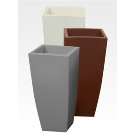 VASO HOME QUADRO 40X40XH90 CM GHIACCIO- 1,0 pz
