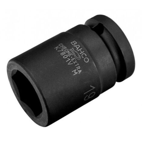 VASO IMPACTO 1/2 TUERCA LLANTAS 17MM - BAHCO