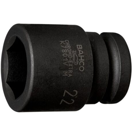 VASO IMPACTO 1/2 TUERCA LLANTAS 22MM - BAHCO