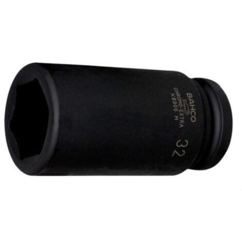 VASO IMPACTO 3/4" HEX LARGO 3/4", 24MM - BAHCO