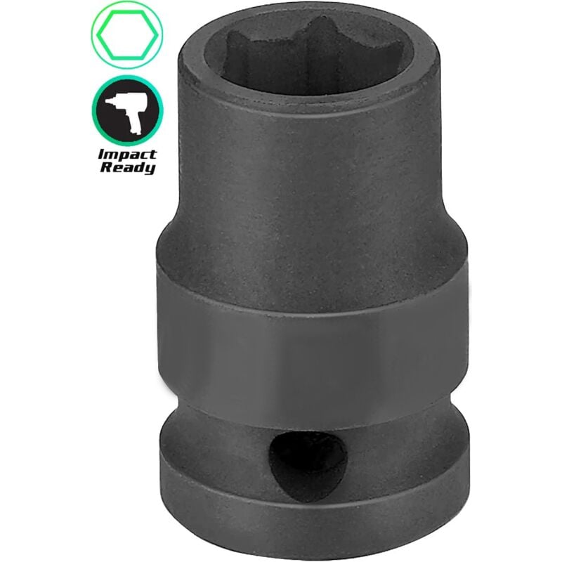 

Vaso Impacto Corto 1/2' 6 Caras 27Mm