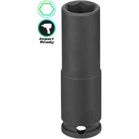 Vaso impacto largo 1/2" 6 CARAS 18 MM