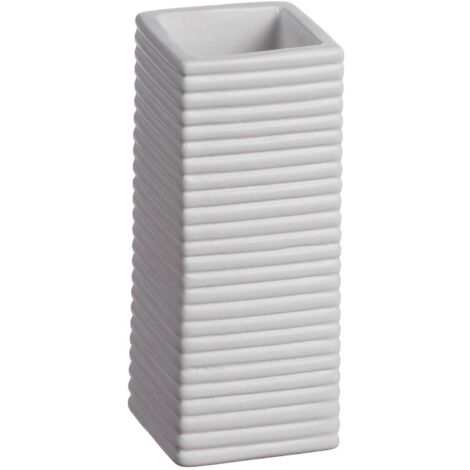 Vaso in Ceramica Blanque cm.7x7 h.17,5