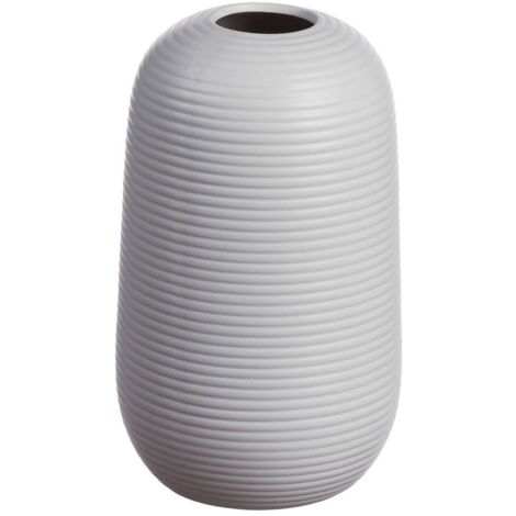 VASO IN CERAMICA BLANQUE D.13.5XH23.5CM