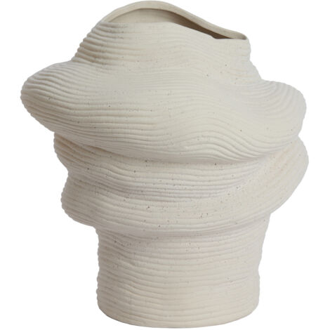 Vaso in ceramica matte crème Light & Living LUZZ – 33,5x32x34 cm