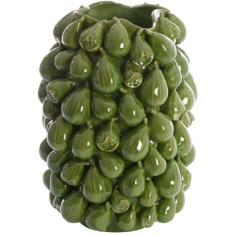 Vaso in ceramica scura verde Light & Living NATALIA – 35x33x47 cm
