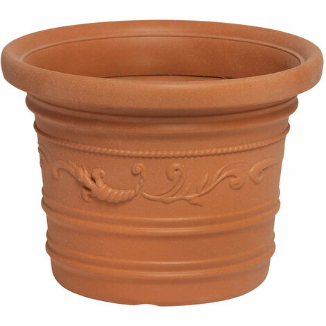 Vaso in Plastica Ø45x35 cm Festonato Bauer Prestige