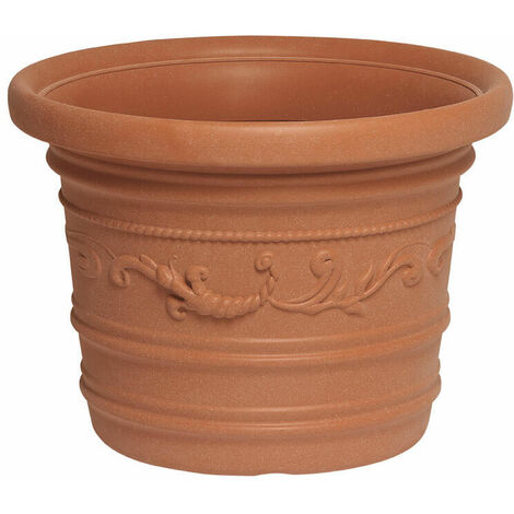 Vaso in Plastica Ø60x44 cm Festonato Bauer Prestige